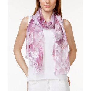Style & Co. Floral Garden Burnout Wrap